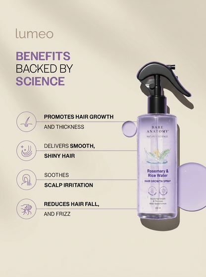 Rosemary & Rice Water Hair Growth Spray 200ML